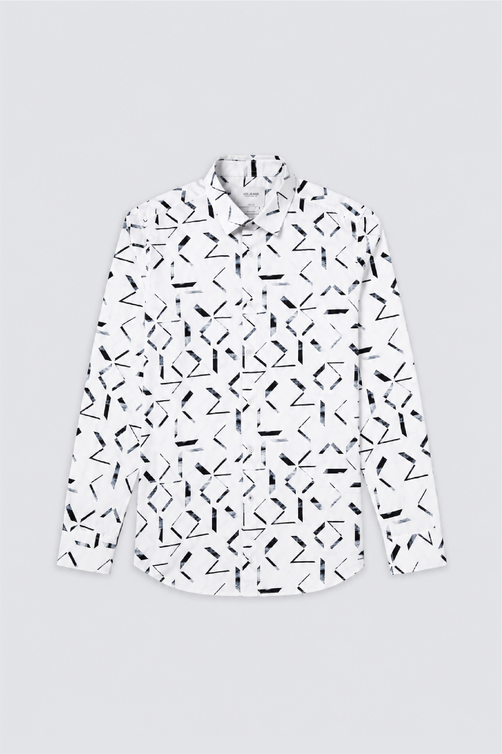 Men Slim Fit Shirt White