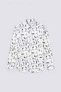 Men Slim Fit Shirt White