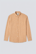 Men Regular Fit Shirt Orange