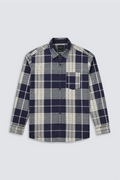 Men Slim Fit Shirt Charcoal