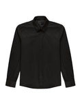 Men Slim Fit Shirt Black