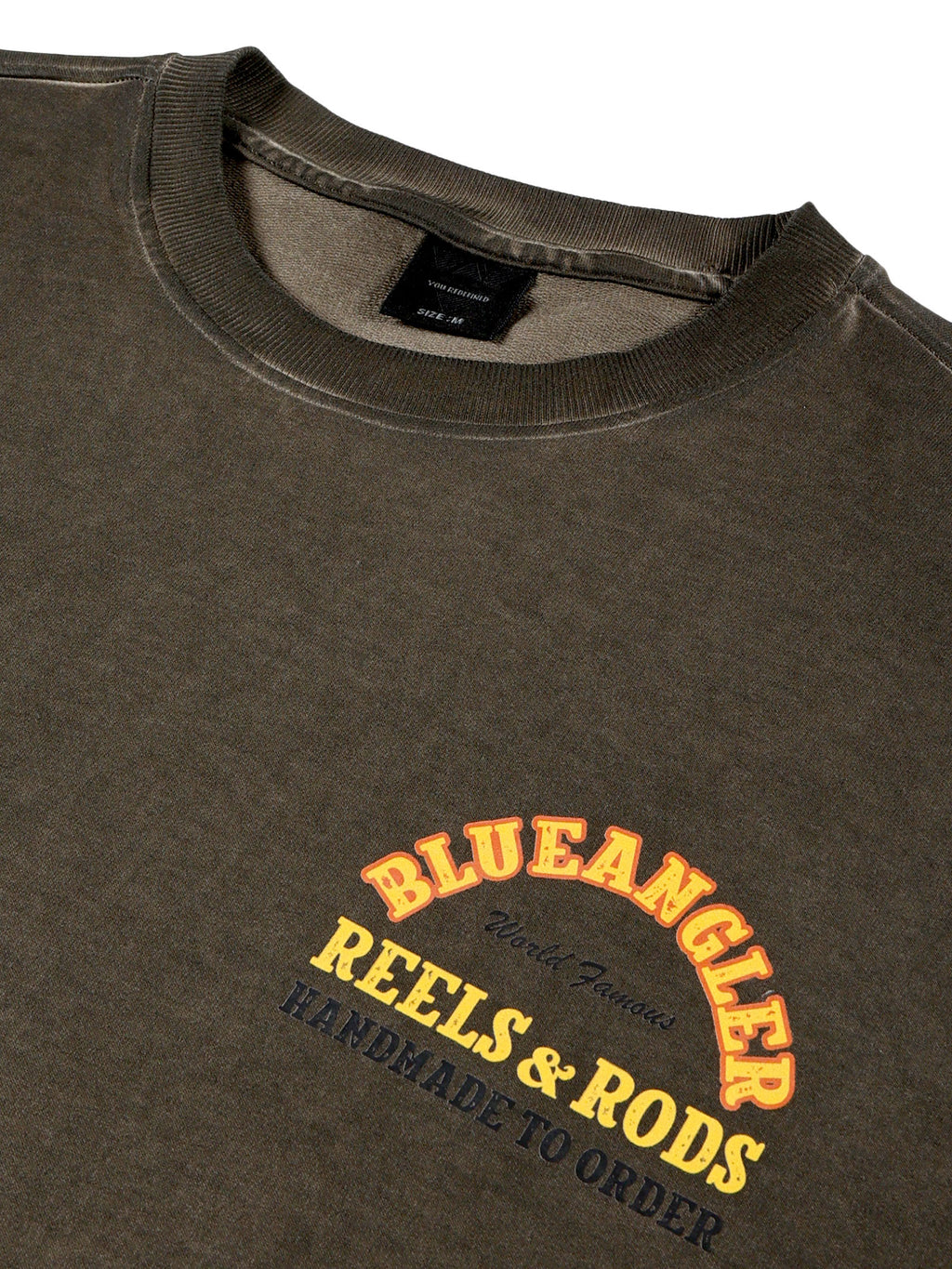 Men Oversized T-Shirt Brown
