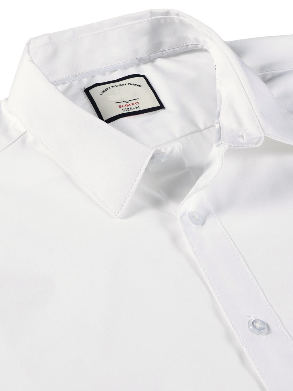 White Slim Fit Shirt