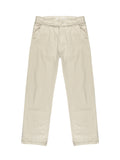 Men Pull Up Pant Non Denim Off White